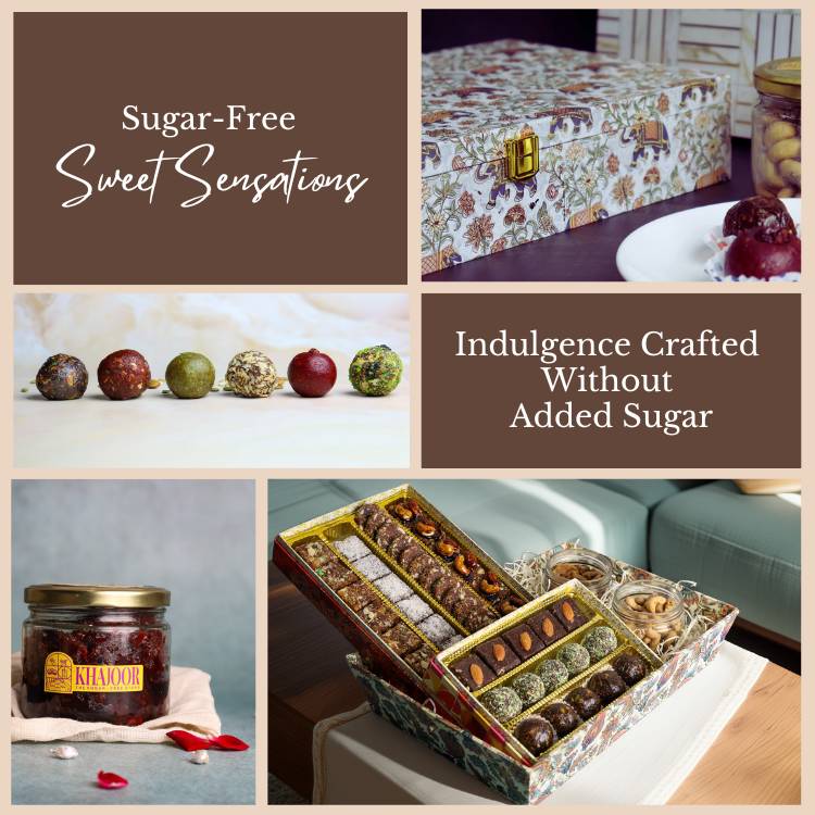 Sweet Sensations sugar-free confectionery set with various types of sweets, gift hamper, sugar free gift hamper, sugar free gift box