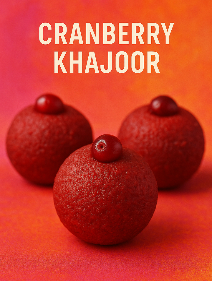 Cranberry Khajoor Bites