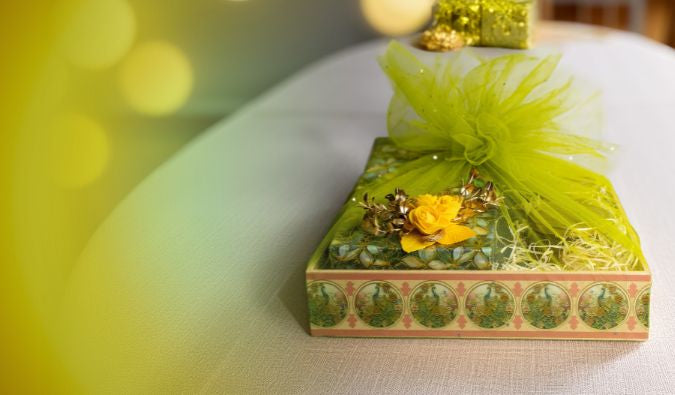 Decorative sugar free sweet box