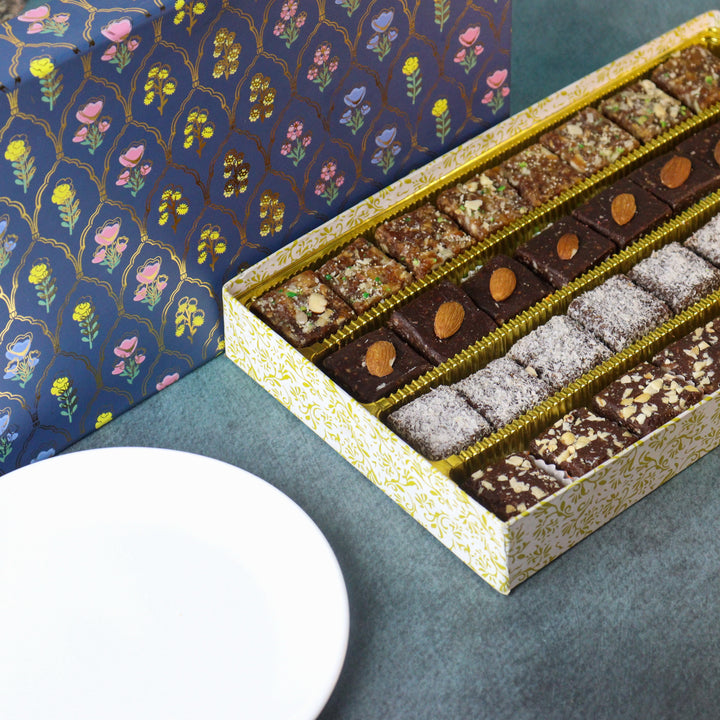 1 KG Assortment Box – Chocolate & Nut Indulgence