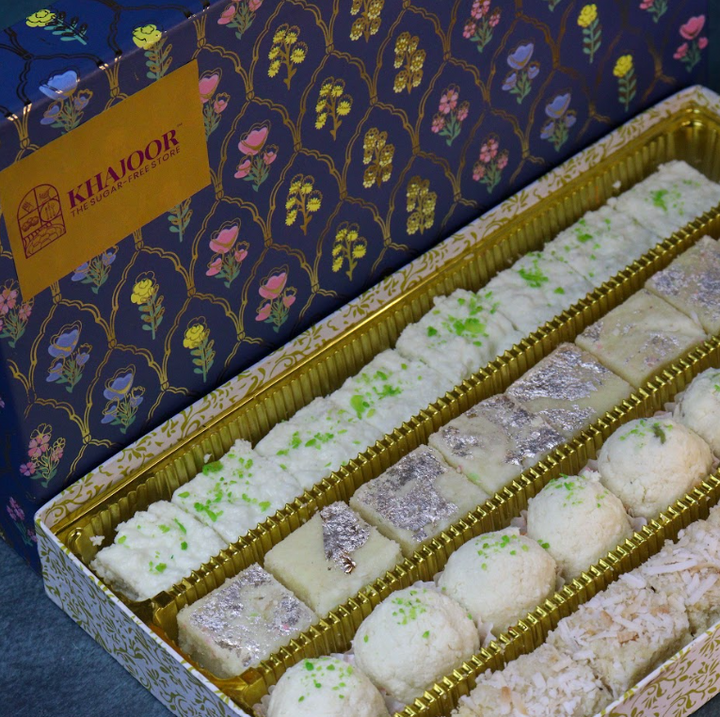 1 KG Traditional Sweet Assortment – Khoya & Coconut Delights